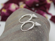 Load image into Gallery viewer, Triangle 925 Sterling Silver Hoop Earrings
